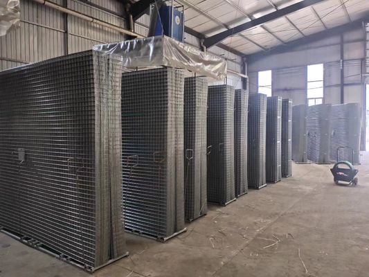 L'anticorrosion galvanisée a soudé le fil Mesh Sheet de fer 4 pi X 8 pi pour la protection