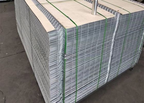 jardin incurvé par 3d galvanisé par 50x100mm en métal clôturant la résistance à la corrosion