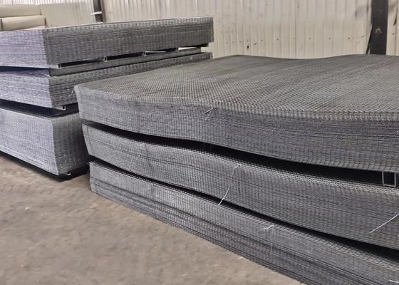 10 x 10 cm ont galvanisé la construction de Mesh Sheet High Reinforcing For de fil d'acier