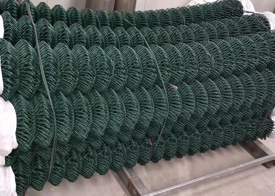 3 mesure de Diamond Cyclone Chain Wire Fencing 9 de pied