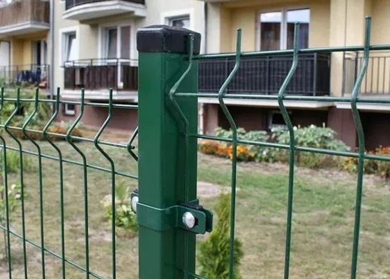 Barrière en acier courbe enduite en poudre pour les hôpitaux de jardinage