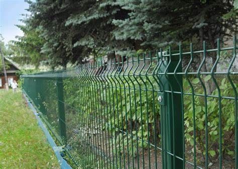 Maillage de fil de fer soudé 6,0 mm en métal courbé