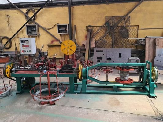Machine à faire du fil barbelé ordinaire à double fil 70 kg/heure
