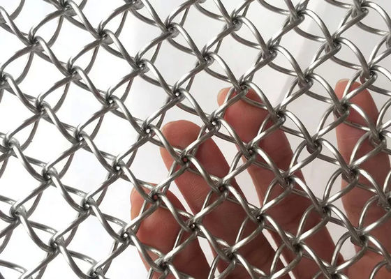 Écran à treillis en acier inoxydable de 2 mm pour la décoration