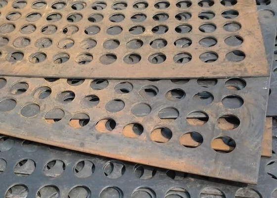 métal perforé en aluminium Mesh Grille Sheet de feuille hexagonale de trou de 1mm