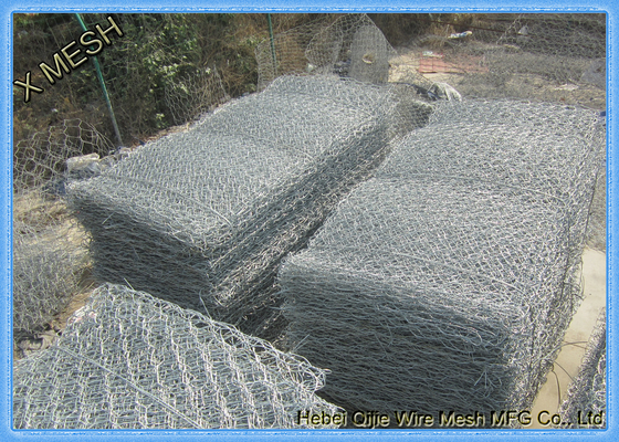 Grillage hexagonal galvanisé de 80X100mm Hesco Gabion/Gabions