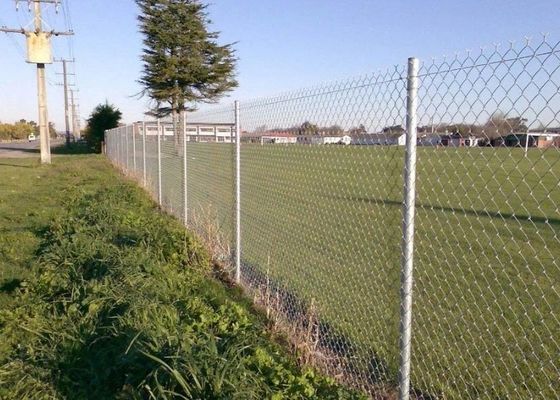 2.5mm-3.0mm Hot DIP galvanisée de la chaîne de liaison de la clôture 9 Gauge