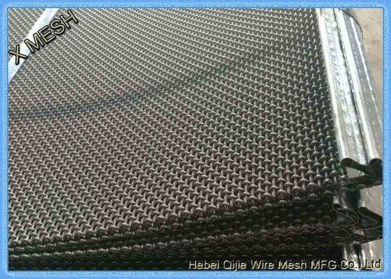 Taille de extraction de Mesh Woven 1mm d'écran de fil sertie par replis par serrure