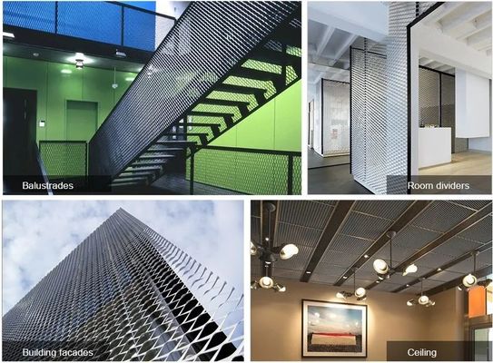 Diamant aplati augmenté de feuillard d'acier inoxydable