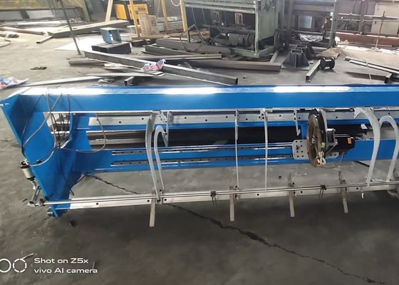 Le PLC commandent la machine de tissage sertie par replis complètement automatique de grillage pour le panneau de barrière de maillage de soudure