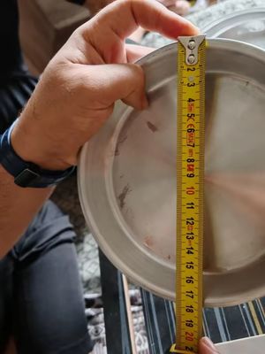 Aluminum Grade  1100 Thickness About 0.40 Mm Pizza Pans 18 Cm/26 Cm/30 Cm/33 Cm