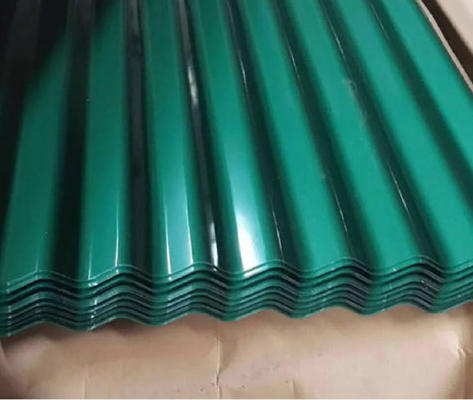 Corrugated Steel Roof Sheet Color Coated with Cutting and Welding Processing Services