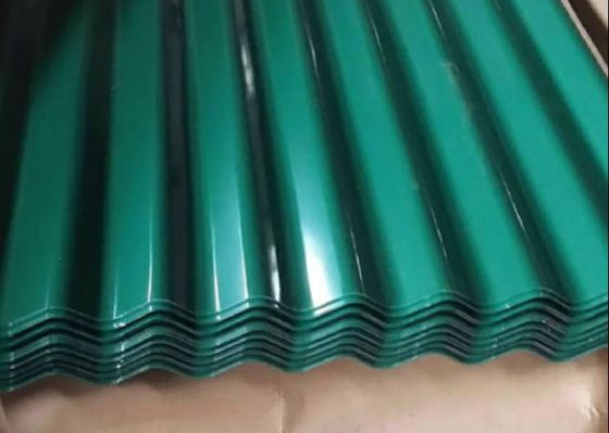 Corrugated Steel Roof Sheet Color Coated with Cutting and Welding Processing Services