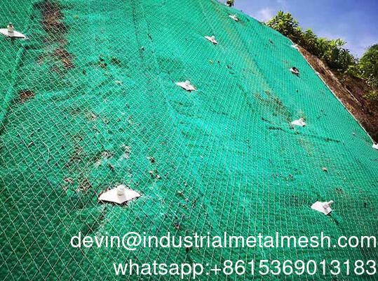 Filet Tecco haute résistance pour la stabilisation des pentes