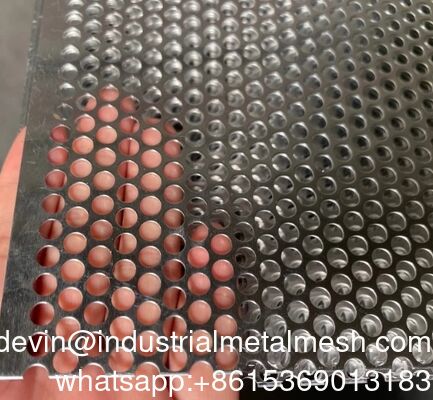 Aluminum Galvanized Stainless Steel Perforated Metal Mesh Sheet Plate Hot Sale in Iran