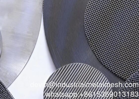 Grillage carré en acier à faible teneur en carbone pour filtre à usage général