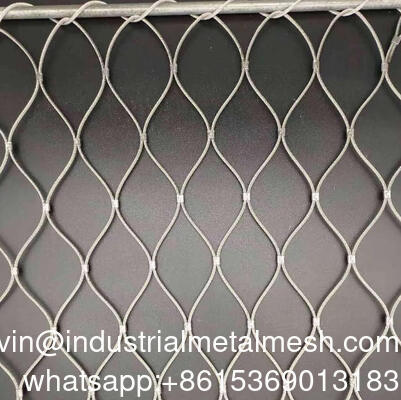 304 316 Maillage de câbles en acier inoxydable/maillage de câbles/maillage de murs verts et maillage de câbles décoratifs pour la sécurité