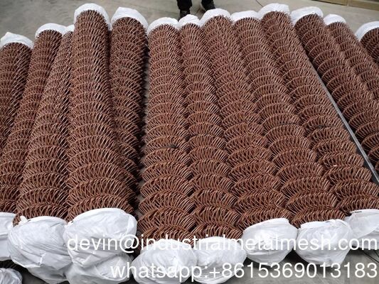 Heavy Duty Galvanized 9 Gauge 2.0mm Wire Zoo Animal Enclosure Fencing Chain Link Fence