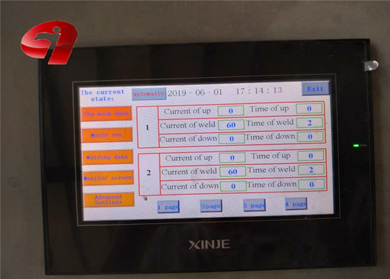 Machine de grillage soudée par commande numérique par ordinateur complètement automatique pour le panneau ou la construction de barrière