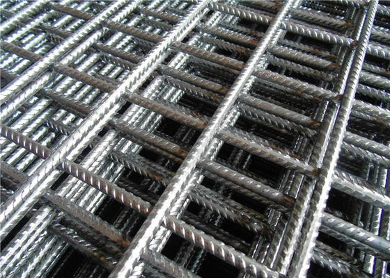 Fil soudé galvanisé par maille d'acier d'armature soudé par A98 pour des fondations concrètes