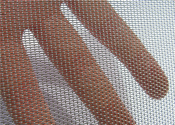 Grillage 316, utilisation carré de l'argent 304 tissée inoxydable de maille pour des filtres