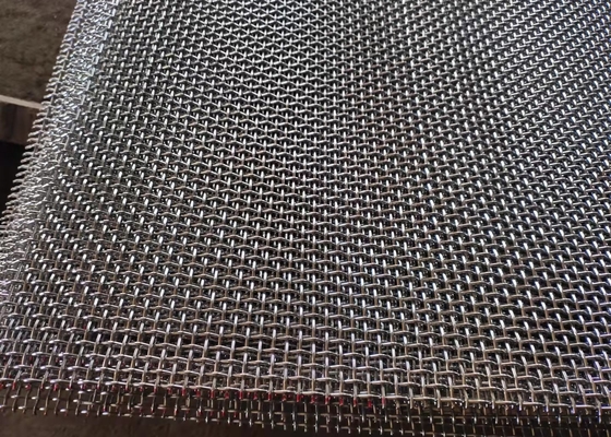 grillage tissé par acier inoxydable de 2mm pour la filtration primaire de l'exploitation