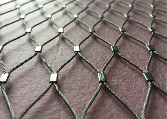 X tendent 7 le câble d'olive de Webnet d'acier inoxydable de fil du × 7 1.5mm