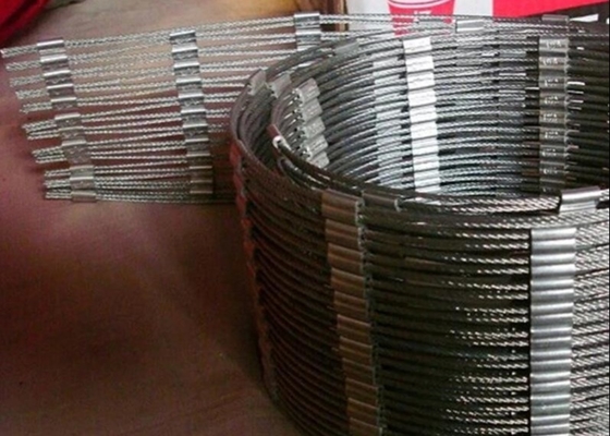 X flexible tendent la corde en acier Mesh For Balustrade de 1.2mm